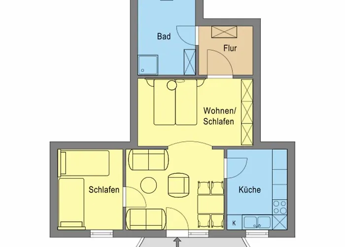 Ruhetal -ferienwohnung Mit Sonnenterasse Appartamento *